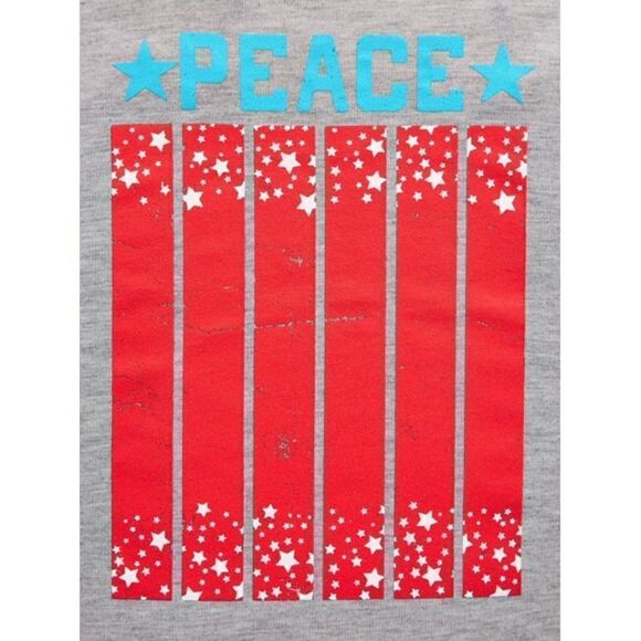 Celebrate Patriotic Juniors Tank Top w/Fringe on the Bottom (Size: Medium) - Picture 7 of 12